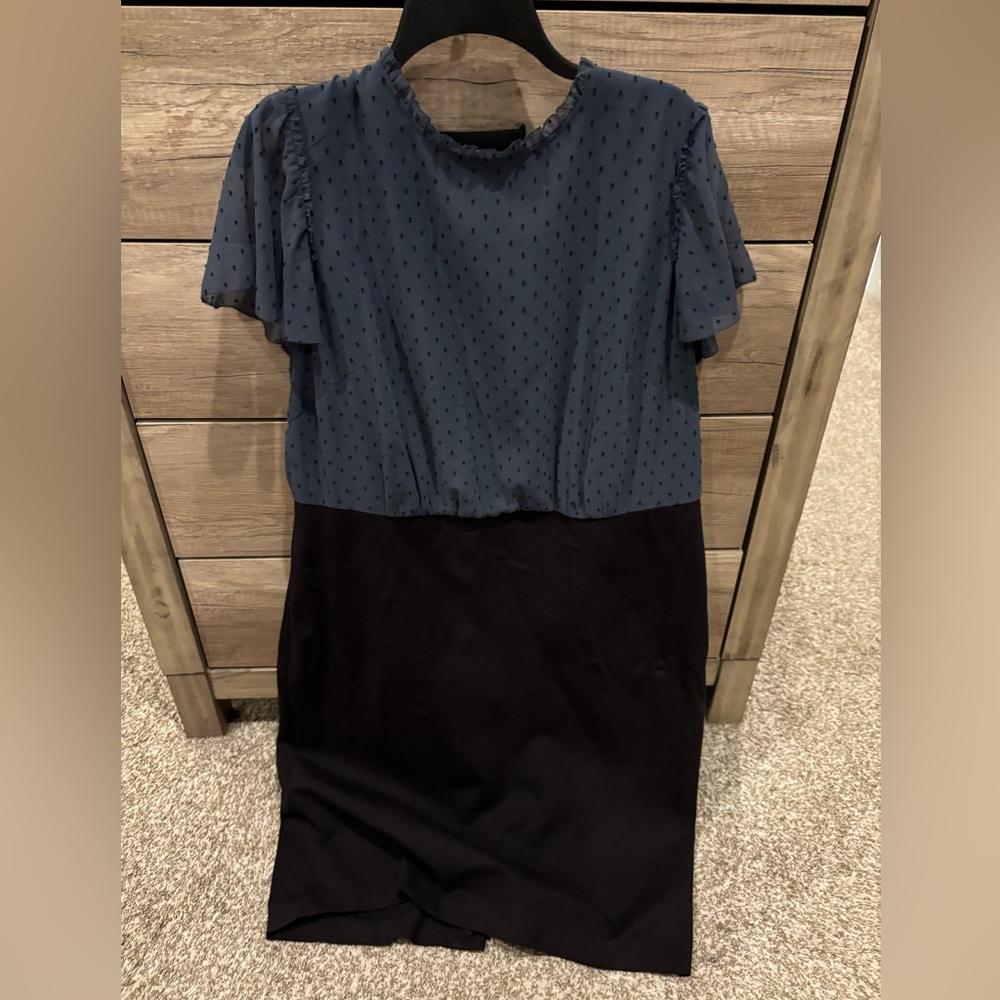 LOFT Mixed Media Dress